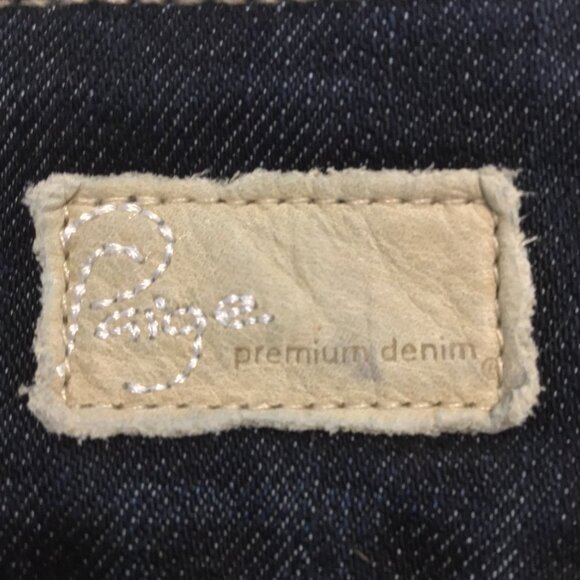 Paige Hidden Hills Straight Jeans Dark Wash Size 31 - Picture 9 of 13